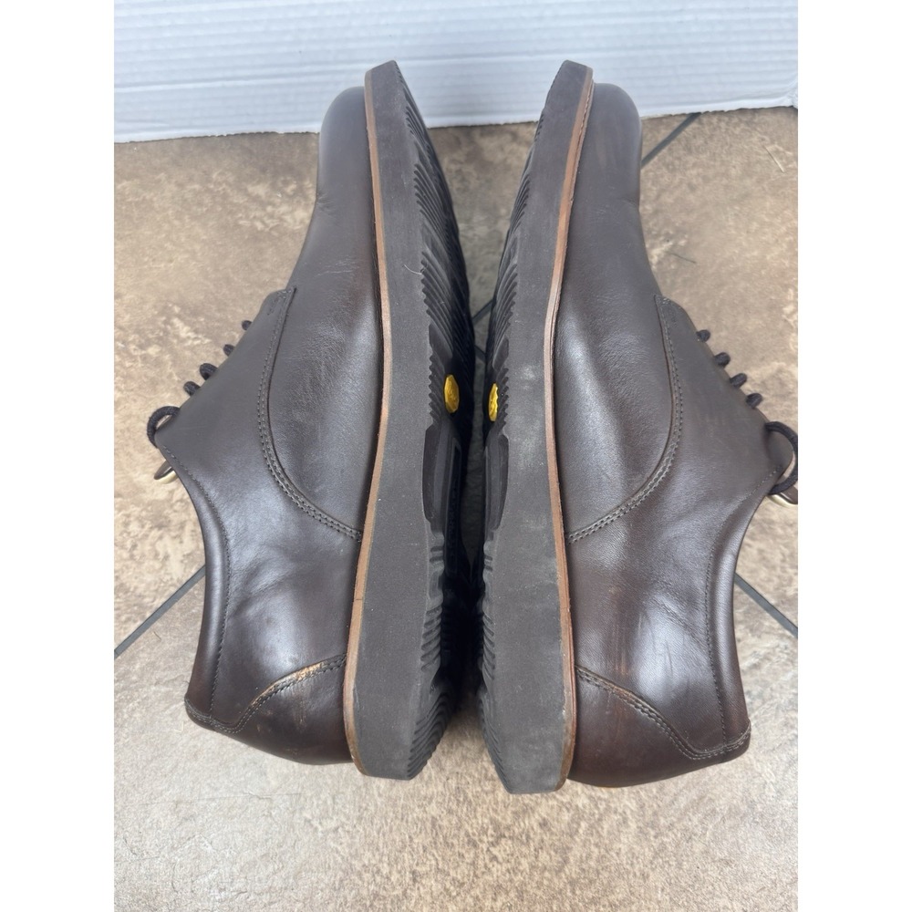 Samuel Hubbard Black Leather "Founder" Work / Dress Shoes Men's 9.5 M Vibram - Picture 8 of 8